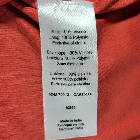 Jessica Simpson Maternity Halter Dress Womens S Pink Blue Floral Gauze A-Line - Picture 4 of 12